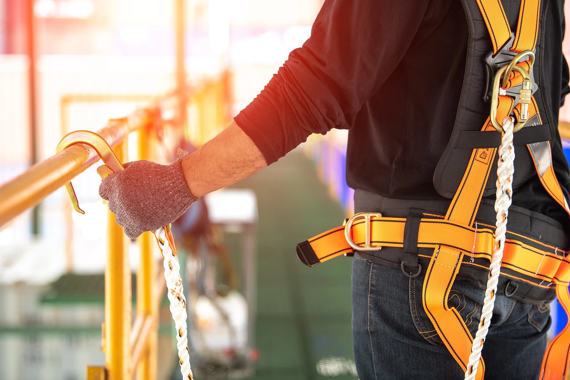 Prüfung von Personenauffang- und Lastennetzen