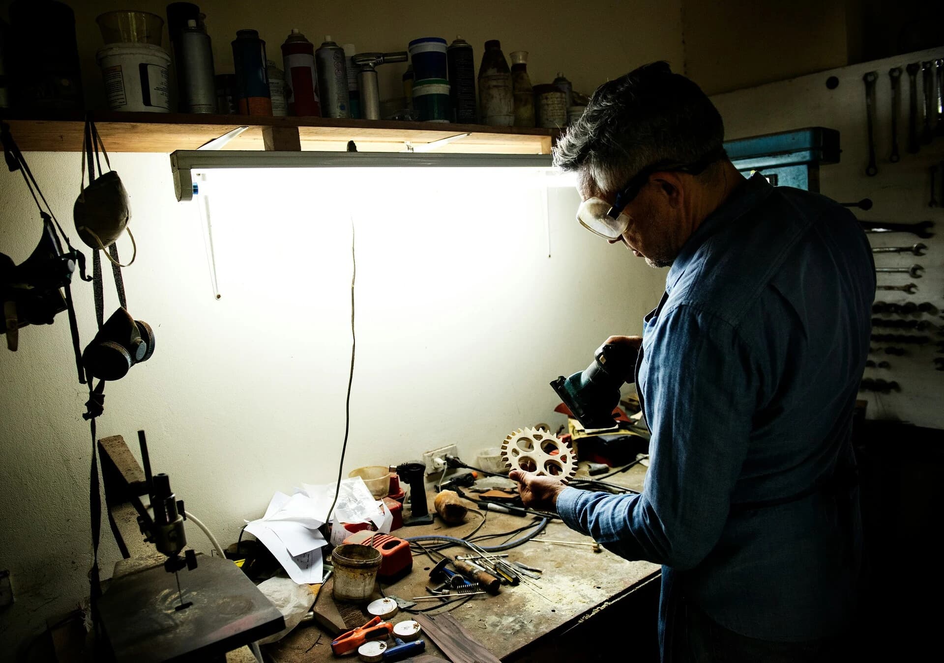 Entfernen und Anbringen von 5 S Markierungen